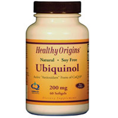Ubiquinol 60 Soft Gels By Healthy Origins