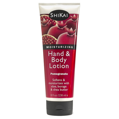 Shikai, Hand & Body Lotion, Pomegranate 8 Oz