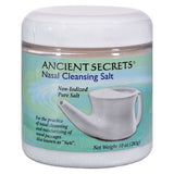 Ancient Secrets, Nasal Cleansing Salt Jar, 10 Oz