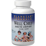 Planetary Herbals, Well Child Immune Chewable wafer, 30 Wafers