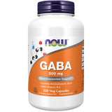 Now Foods, Gaba, 500 mg, 200 Caps