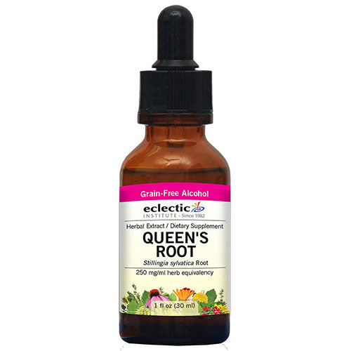 Eclectic Herb, Queen's Root, 2 Oz with Alcohol