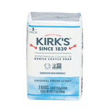 Castile Bar Soap Original Fresh Scent 12 Oz By Kirk's Natural Products