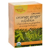 Uncle Lees Teas, Imperial Organic Tea, Orange Ginger Roob 18 CT