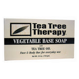 Tea Tree Therapy, Tea Tree Vegetable Base Soap, 3.5 Oz