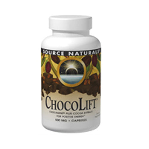 Source Naturals, Choco Lift, 500 Mg, 120 caps