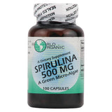 World Organics, Spirulina, 500 Mg, 100 caps