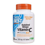 Doctors Best, Sustained Release Vitamin C with PureWay-C, 60 Tabs