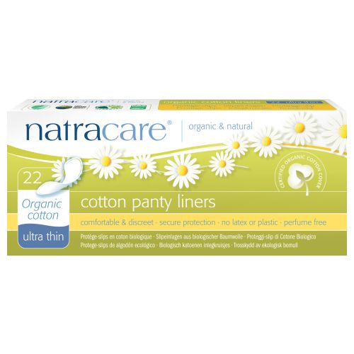 Panty Liners Cotton 22 CT By Natracare