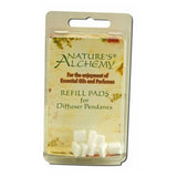 Diffuser Necklace Refill Pads 10 Pc By Natures Alchemy