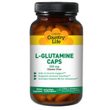 Country Life, L-Glutamine, 500 mg, B-6 100 Caps