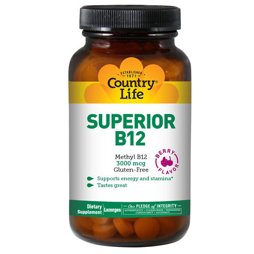 Country Life, Superior B-12, 120 Lozenges