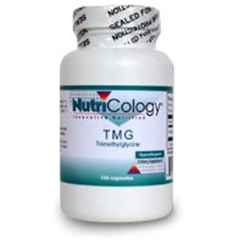 TMG Trimethylglycine 100 Caps By Nutricology/ Allergy Research Group