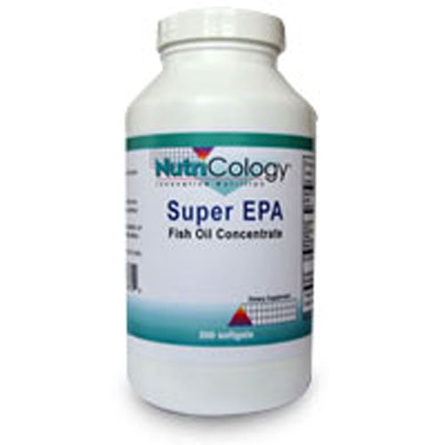 Super EPA Fish Oil Concentrate 200 Softgels By Nutricology/ Allergy Research Group
