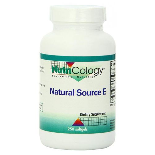Natural Source E 250 Softgels By Nutricology/ Allergy Research Group