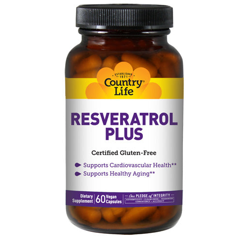Resveratrol Plus 60 Caps By Country Life