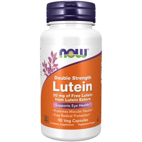 Now Foods, Lutein Double Strength, 20 mg, 90 Vcaps