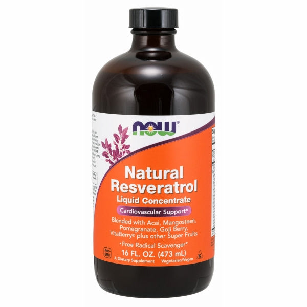 Natural Resveratrol 16 oz by Now Foods