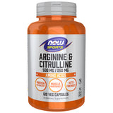 Now Foods, Arginine & Citrulline, 500 mg /250 mg, 120caps