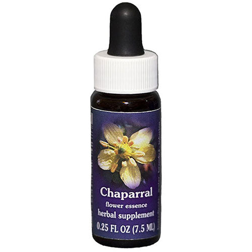 Flower Essence Services, Chaparral Dropper, 0.25 oz