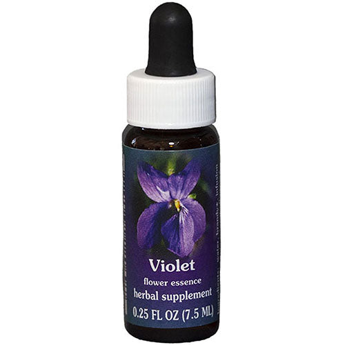 Flower Essence Services, Violet Dropper, 0.25 oz