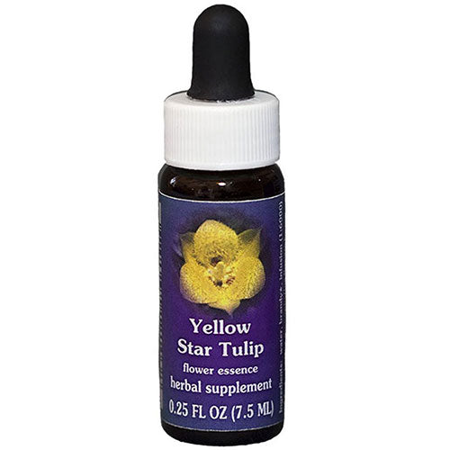 Yellow Star Tulip Dropper 0.25 oz By Flower Essence Services