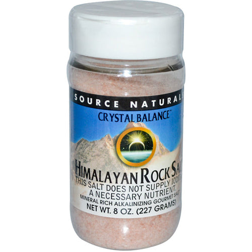 Crystal Balance Himalayan Rock Salt Fine Grind 8 oz By Source Naturals