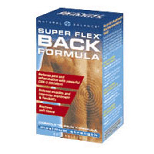 Super Flex Back Formula 60 Tabs By Natural Balance (Formerly known as Trimedica)