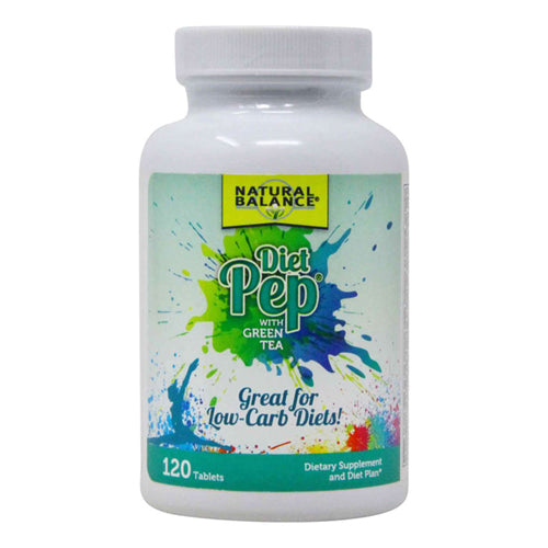 Natural Balance (Formerly known as Trimedica), Ultra Diet Pep Green Tea, 120 Tabs