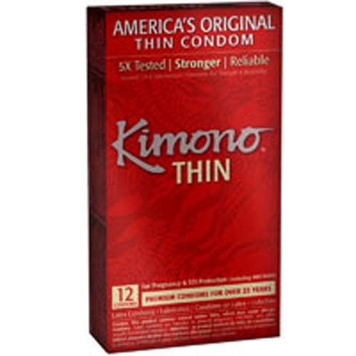 Kimono Thin Condoms 12 CT By Mayer Laboratories