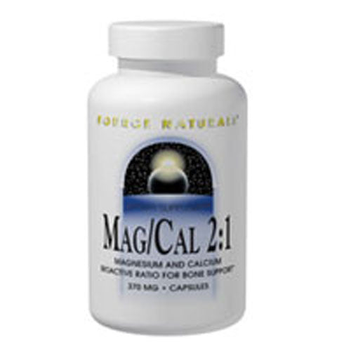 Source Naturals, Magnesium and Calcium 2:1, 370 mg, 180 Caps