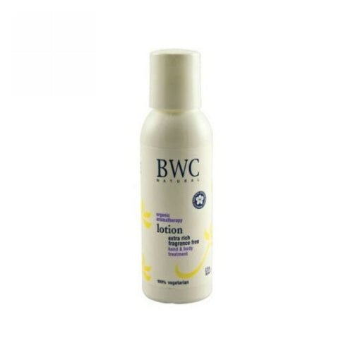 Beauty Without Cruelty, Hand & Body Lotion, Extra Rich Fragrance Free 2 oz