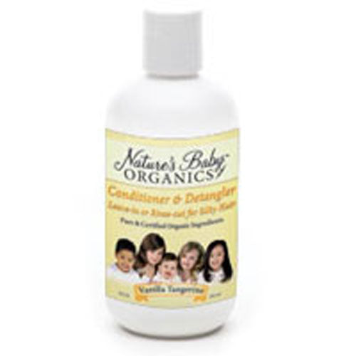Nature's Baby Organics, Conditioner & Detangler, Vanilla Tangerine 8 Oz