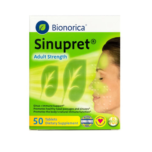 Sinupret Adult Strength 50 Tabs By Bionorica