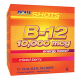 Now Foods, B-12 Energy Boost, 10,000 mcg, 12 Pack, 15 ml
