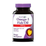 Natrol, Omega-3 Fish Oil, 1000 mg, 90 Softgels