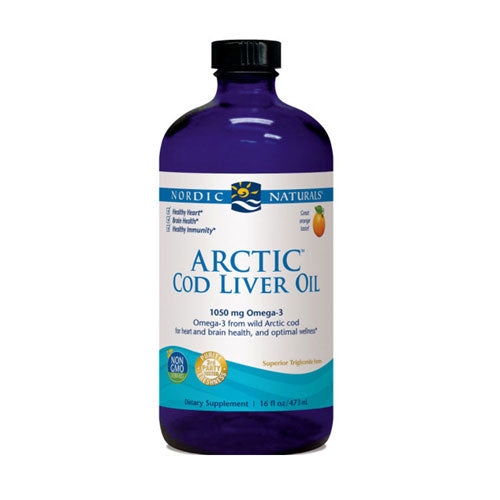 Arctic Cod Liver Oil Orange 16 oz by Nordic Naturals