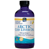 Arctic Cod Liver Oil Lemon 8 oz by Nordic Naturals