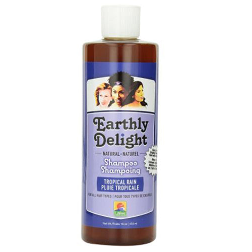 Earthly Delight, Earthly Delight Shampoo Tropical Rain, 16 oz