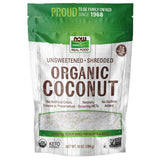 Now Foods, Coconut Organic Unsweetened, 10 oz