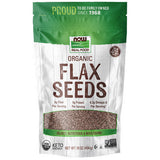 Now Foods, Flax Seed Organic, 1 lb