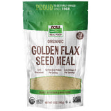 Now Foods, Golden Flax Seed Organic, Meal 12 oz