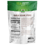 Now Foods, Sesame Sticks, Garlic 9 oz