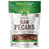 Now Foods, Pecans Halves and Pieces Raw, 12 oz