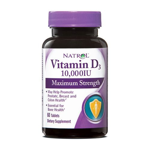 Vitamin D3 60 Tabs By Natrol