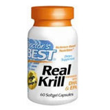Doctors Best, Real Krill Enhanced with DHA & EPA, 60 softgels