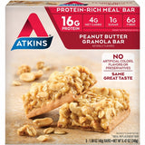 Atkins, Advantage Bar, Peanut Butter Granola Bar 5 pack
