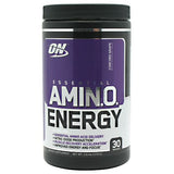 Optimum Nutrition, Essential Amino Energy, Concord Grape 30 Servings