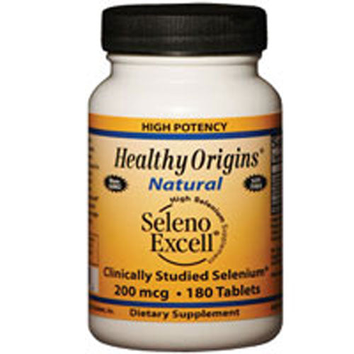 Seleno Excell Selenium 180 tabs By Healthy Origins