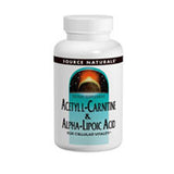 Source Naturals, Acetyl L-Carnitine & Alpha-Lipoic Acid, 650 MG, 180 tab